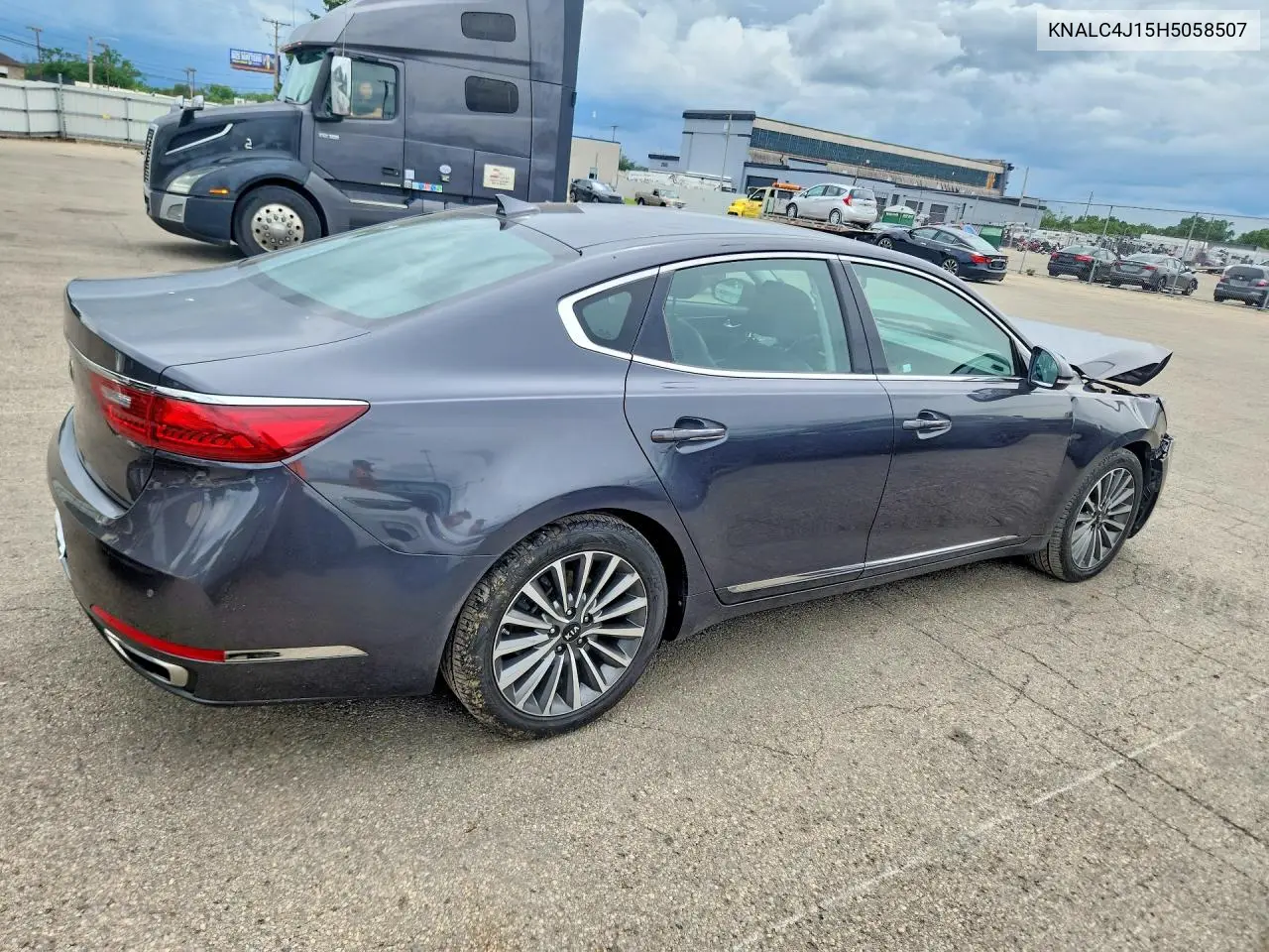 2017 Kia Cadenza Premium VIN: KNALC4J15H5058507 Lot: 56177746