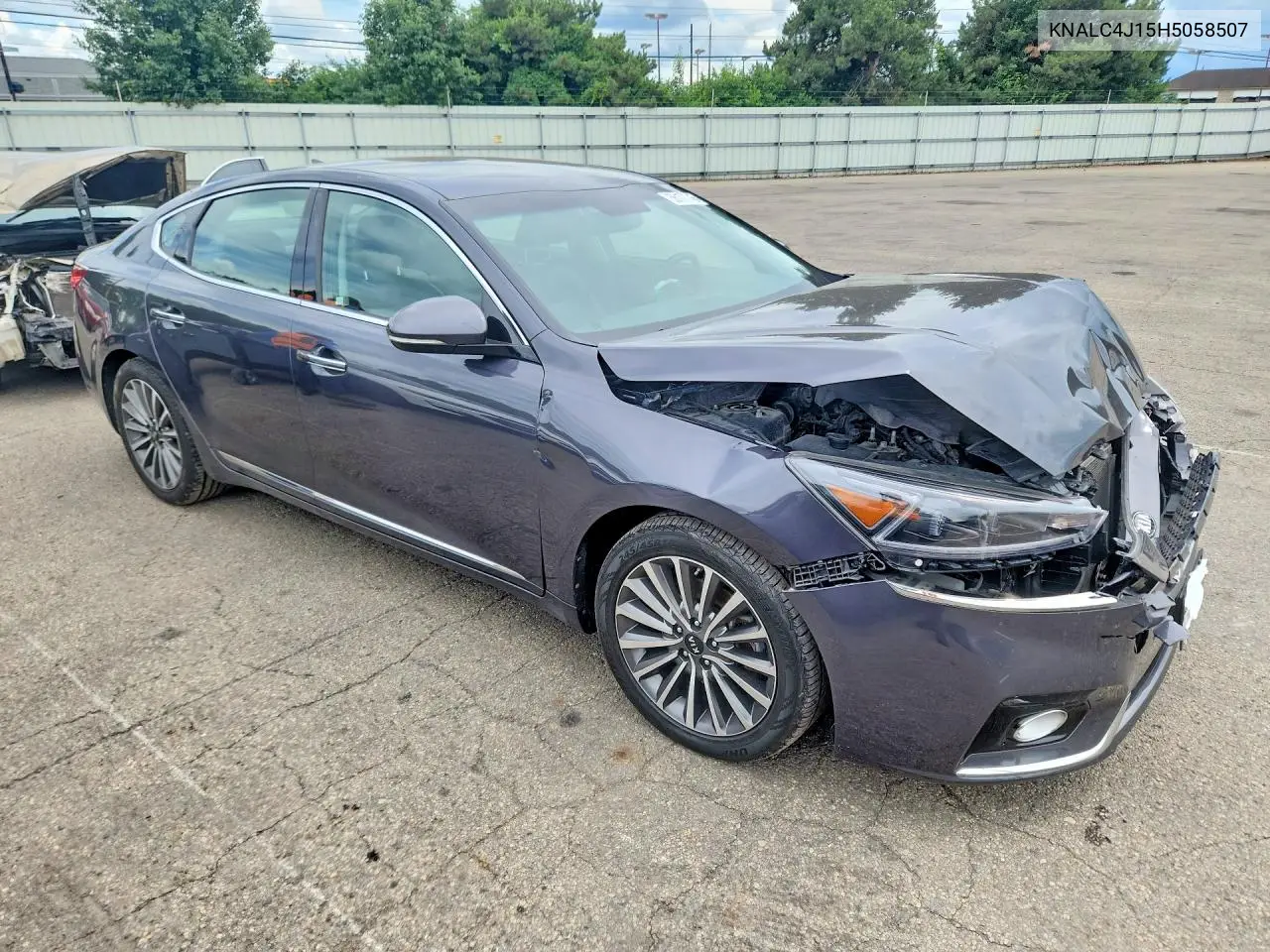 2017 Kia Cadenza Premium VIN: KNALC4J15H5058507 Lot: 56177746
