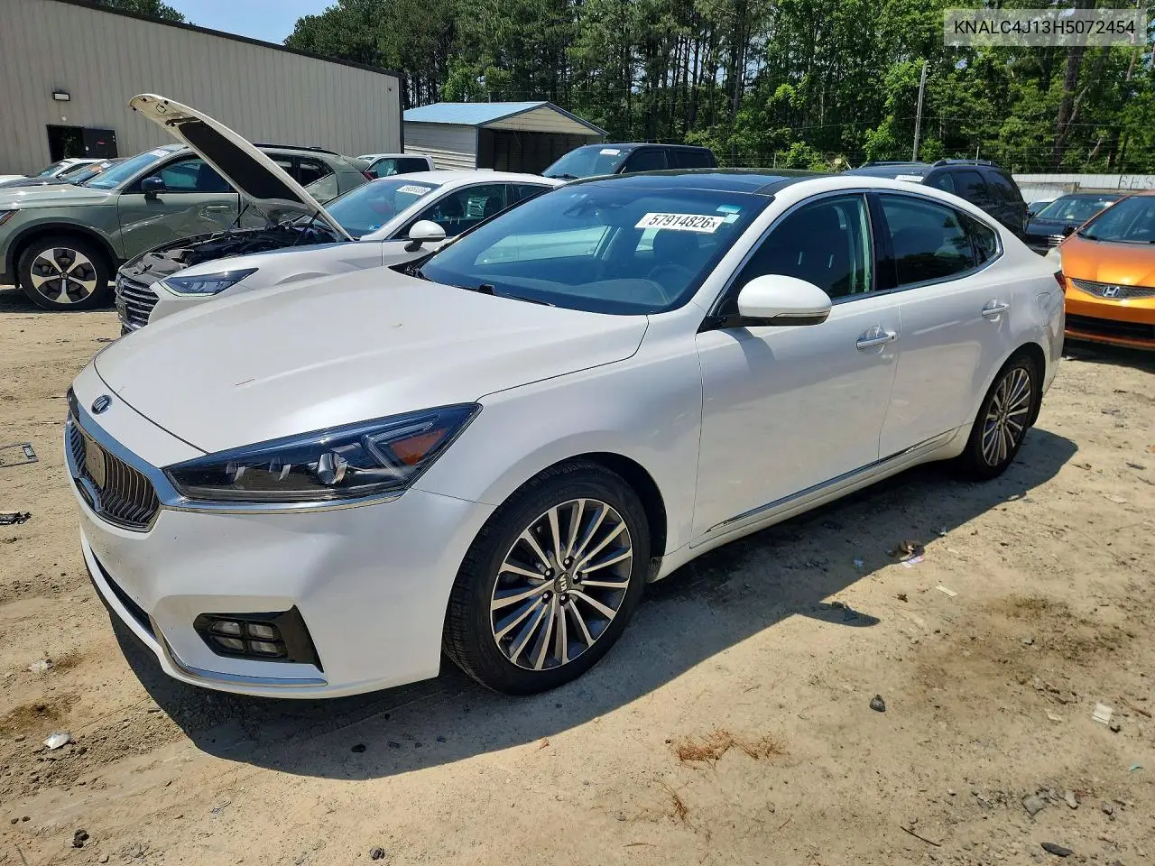 2017 Kia Cadenza Technology VIN: KNALC4J13H5072454 Lot: 57914826