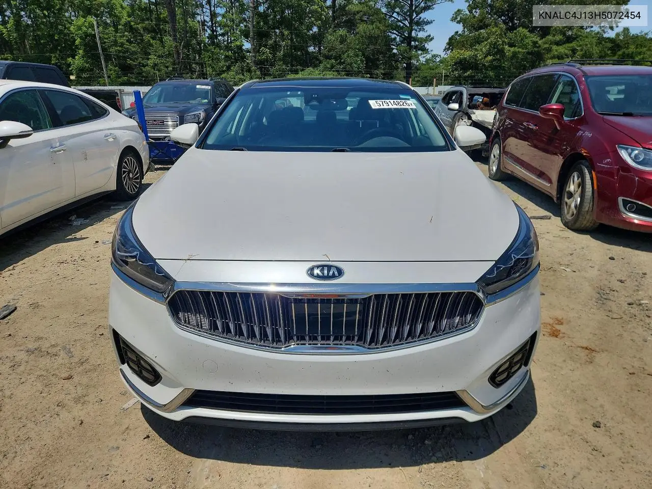 2017 Kia Cadenza Technology VIN: KNALC4J13H5072454 Lot: 57914826