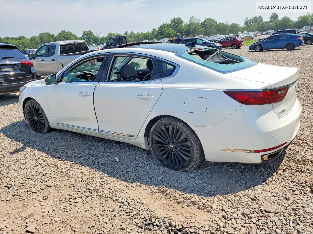 2017 Kia Cadenza Limited VIN: KNALC4J1XH5070071 Lot: 60932436