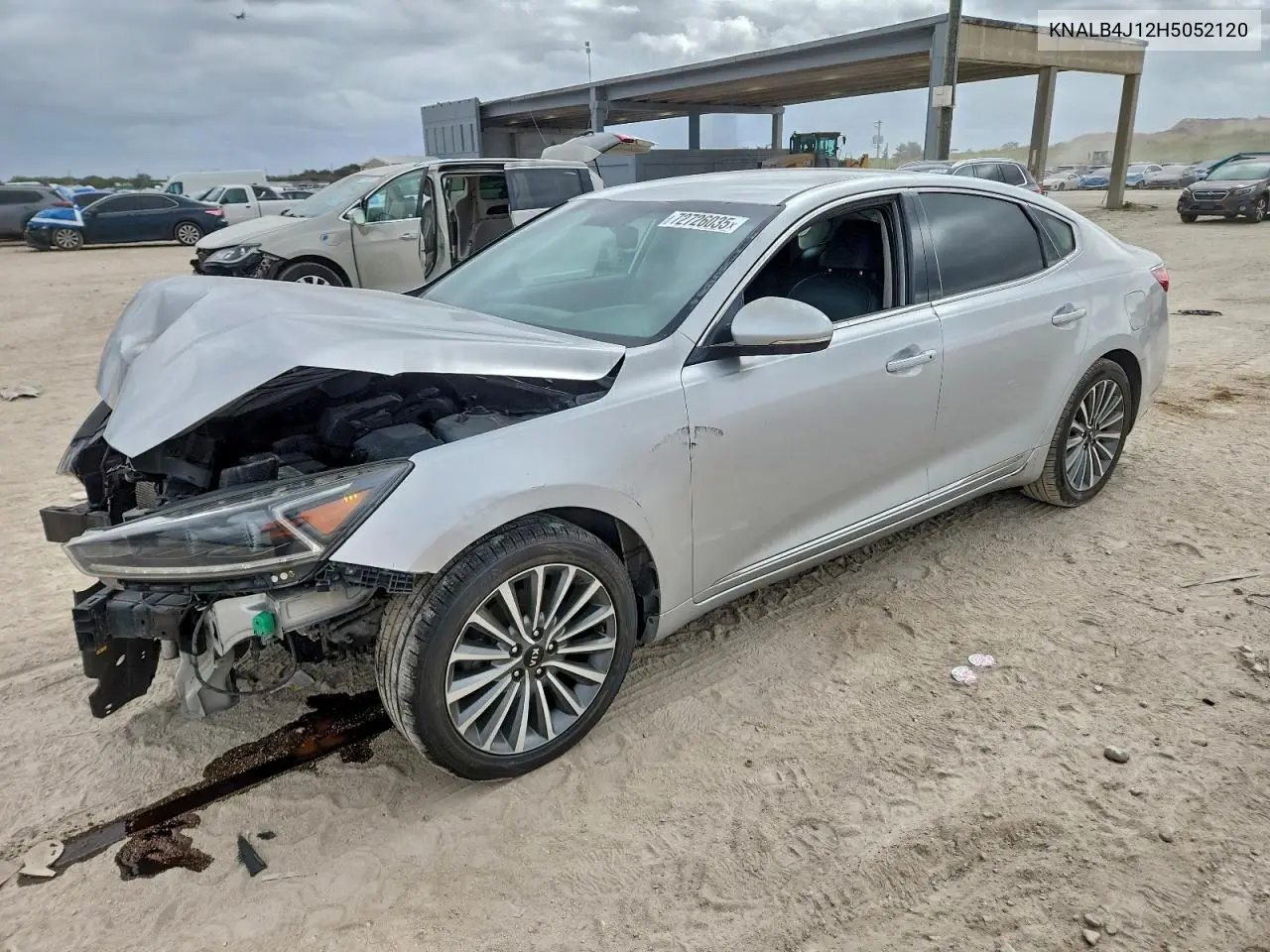 2017 Kia Cadenza Premium VIN: KNALB4J12H5052120 Lot: 72726035