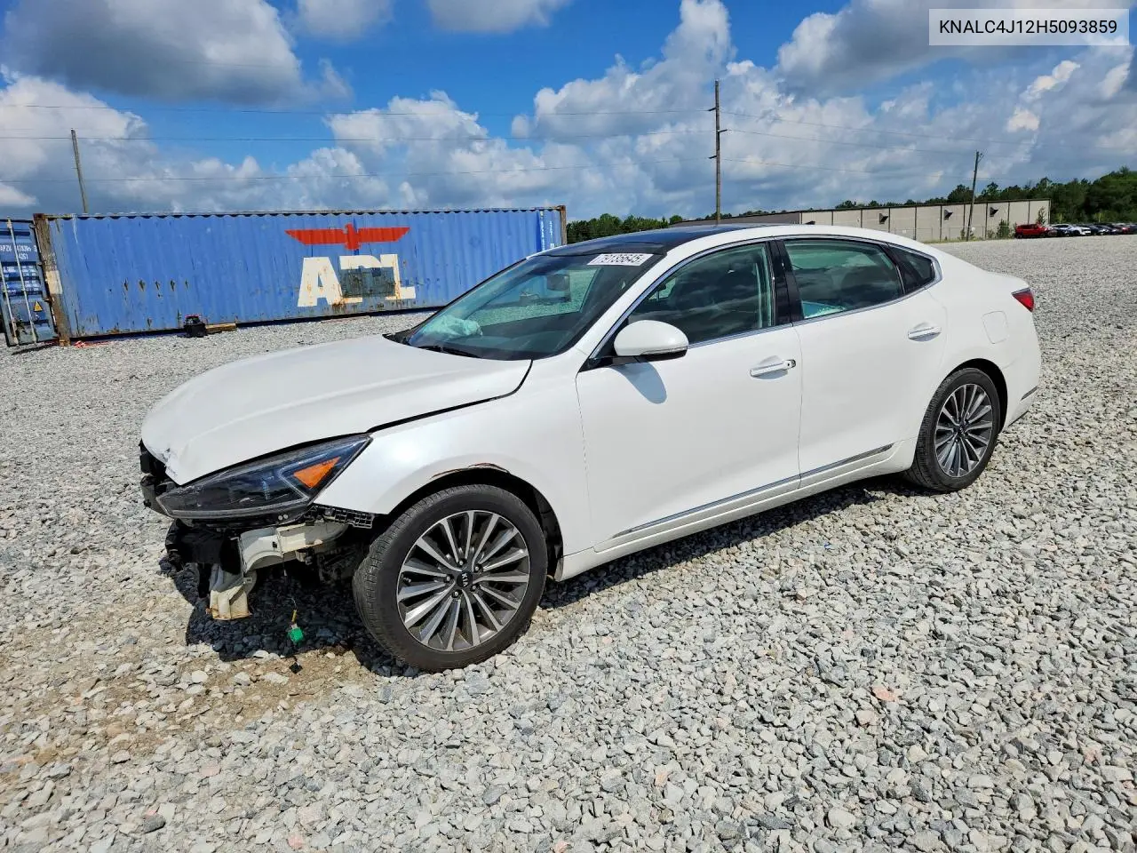 2017 Kia Cadenza Premium VIN: KNALC4J12H5093859 Lot: 79135645