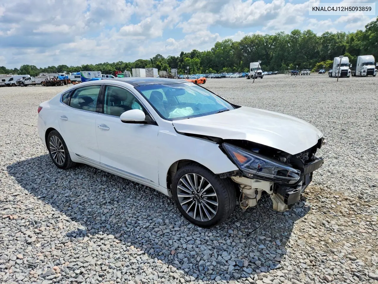 2017 Kia Cadenza Premium VIN: KNALC4J12H5093859 Lot: 79135645