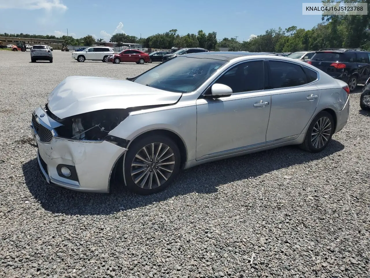 2018 Kia Cadenza Luxury Luxury VIN: KNALC4J16J5123788 Lot: 52227656