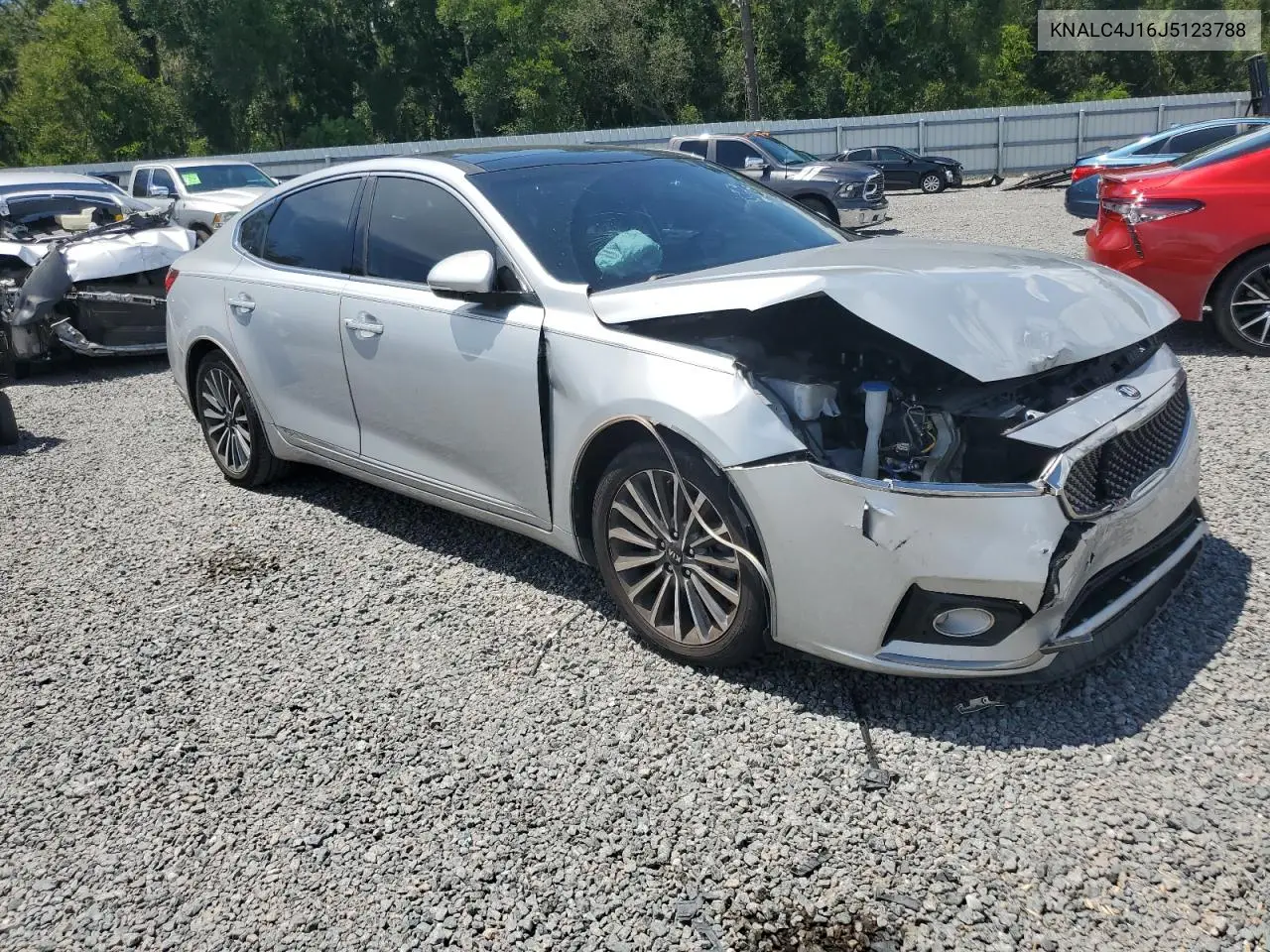 2018 Kia Cadenza Luxury Luxury VIN: KNALC4J16J5123788 Lot: 52227656
