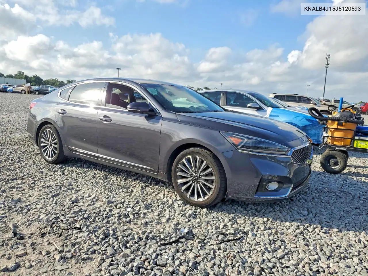 2018 Kia Cadenza Premium VIN: KNALB4J15J5120593 Lot: 54254346