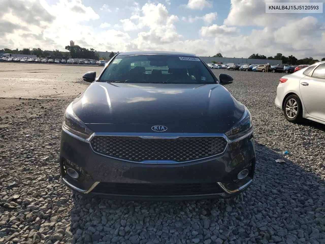 2018 Kia Cadenza Premium VIN: KNALB4J15J5120593 Lot: 54254346