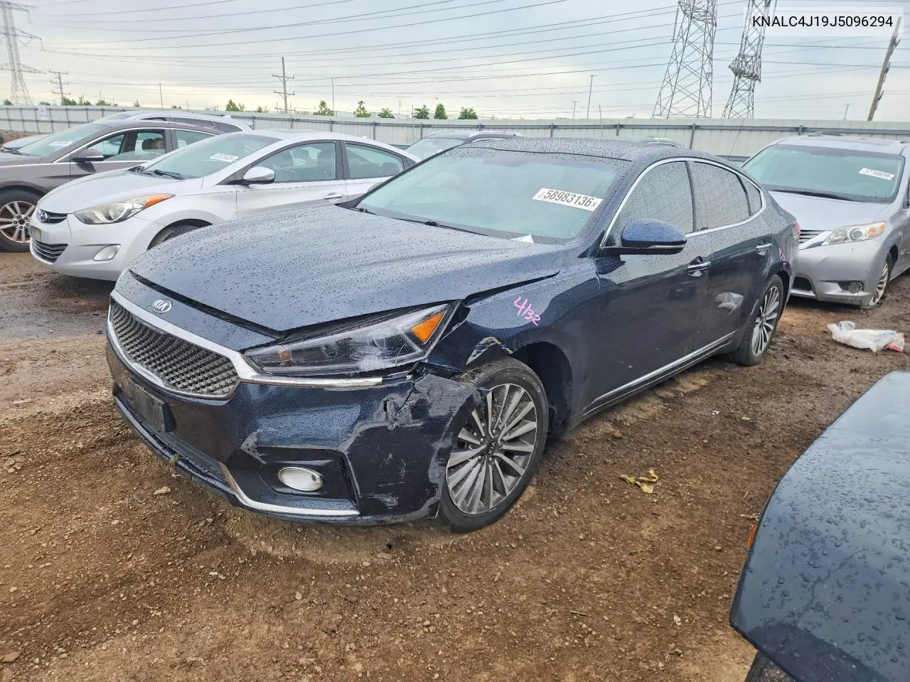 2018 Kia Cadenza Premium VIN: KNALC4J19J5096294 Lot: 58983136