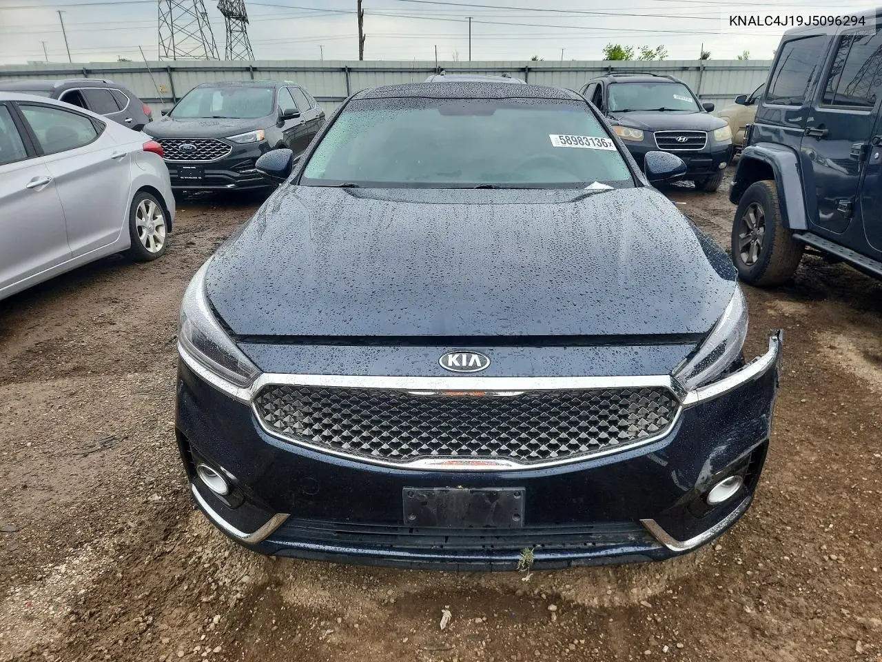 2018 Kia Cadenza Premium VIN: KNALC4J19J5096294 Lot: 58983136
