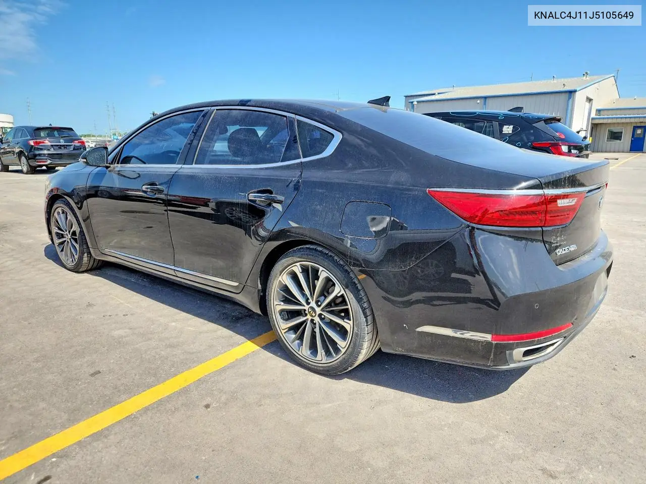 2018 Kia Cadenza Technology VIN: KNALC4J11J5105649 Lot: 61195666