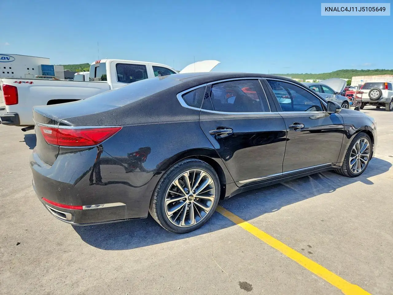 2018 Kia Cadenza Technology VIN: KNALC4J11J5105649 Lot: 61195666