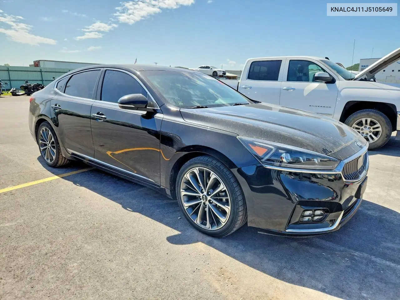 2018 Kia Cadenza Technology VIN: KNALC4J11J5105649 Lot: 61195666