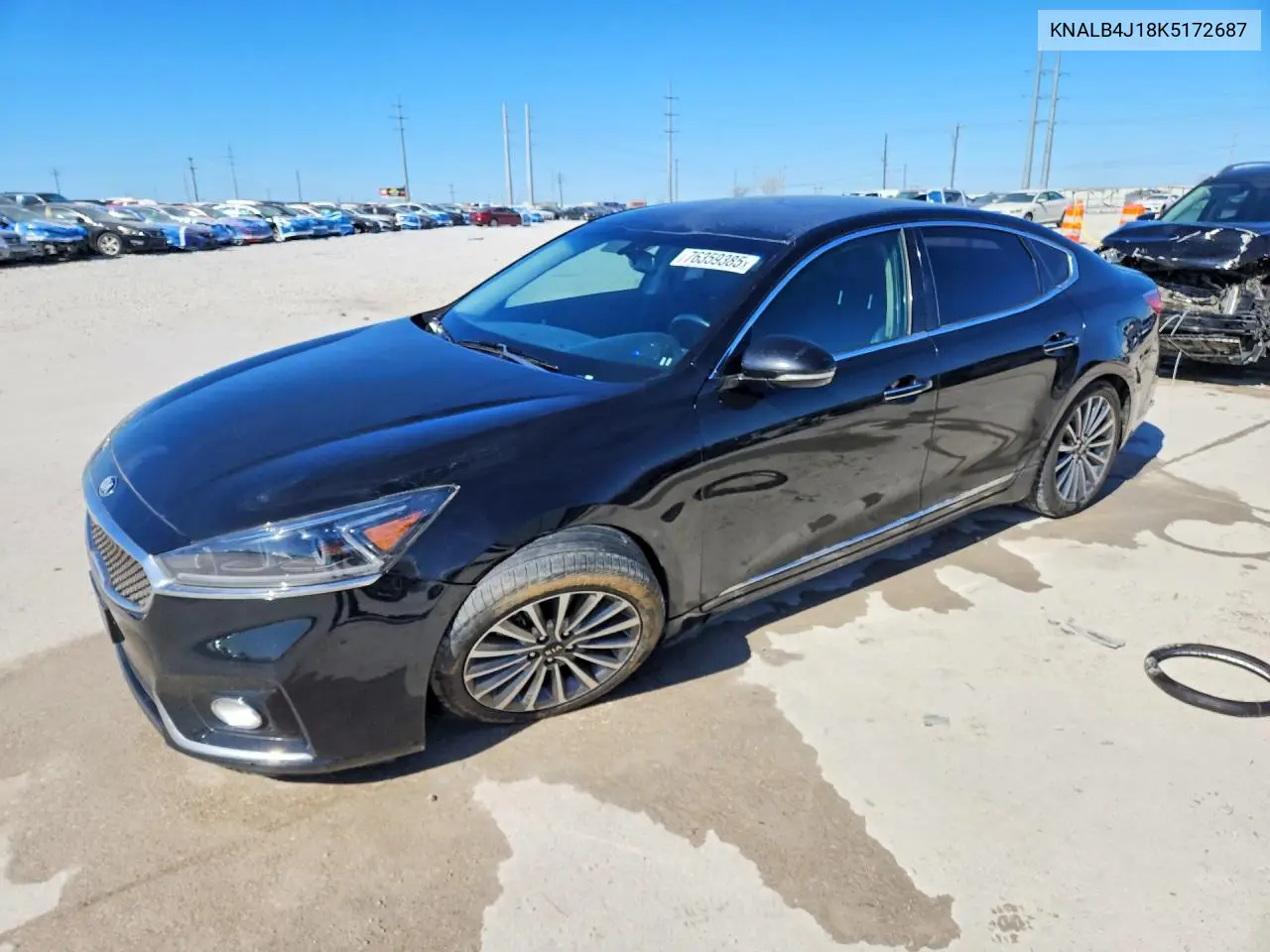 2019 Kia Cadenza Premium VIN: KNALB4J18K5172687 Lot: 76359385