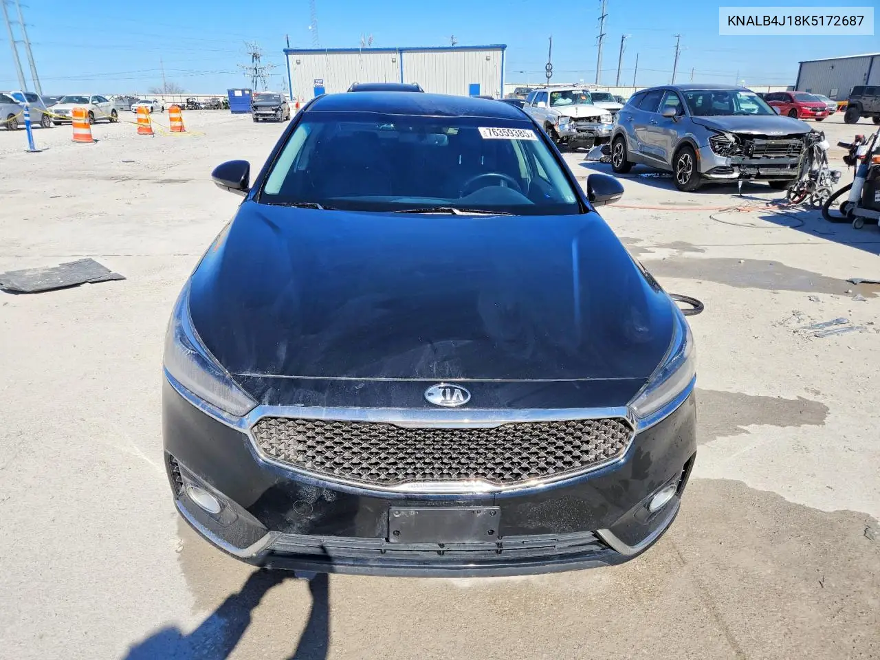 2019 Kia Cadenza Premium VIN: KNALB4J18K5172687 Lot: 76359385