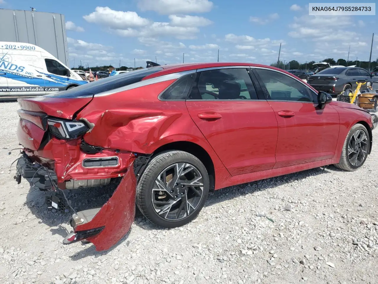 2025 Kia Cadenza Pr VIN: KNAG64J79S5284733 Lot: 56101415