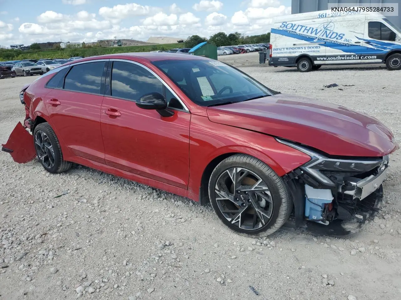 2025 Kia Cadenza Pr VIN: KNAG64J79S5284733 Lot: 56101415