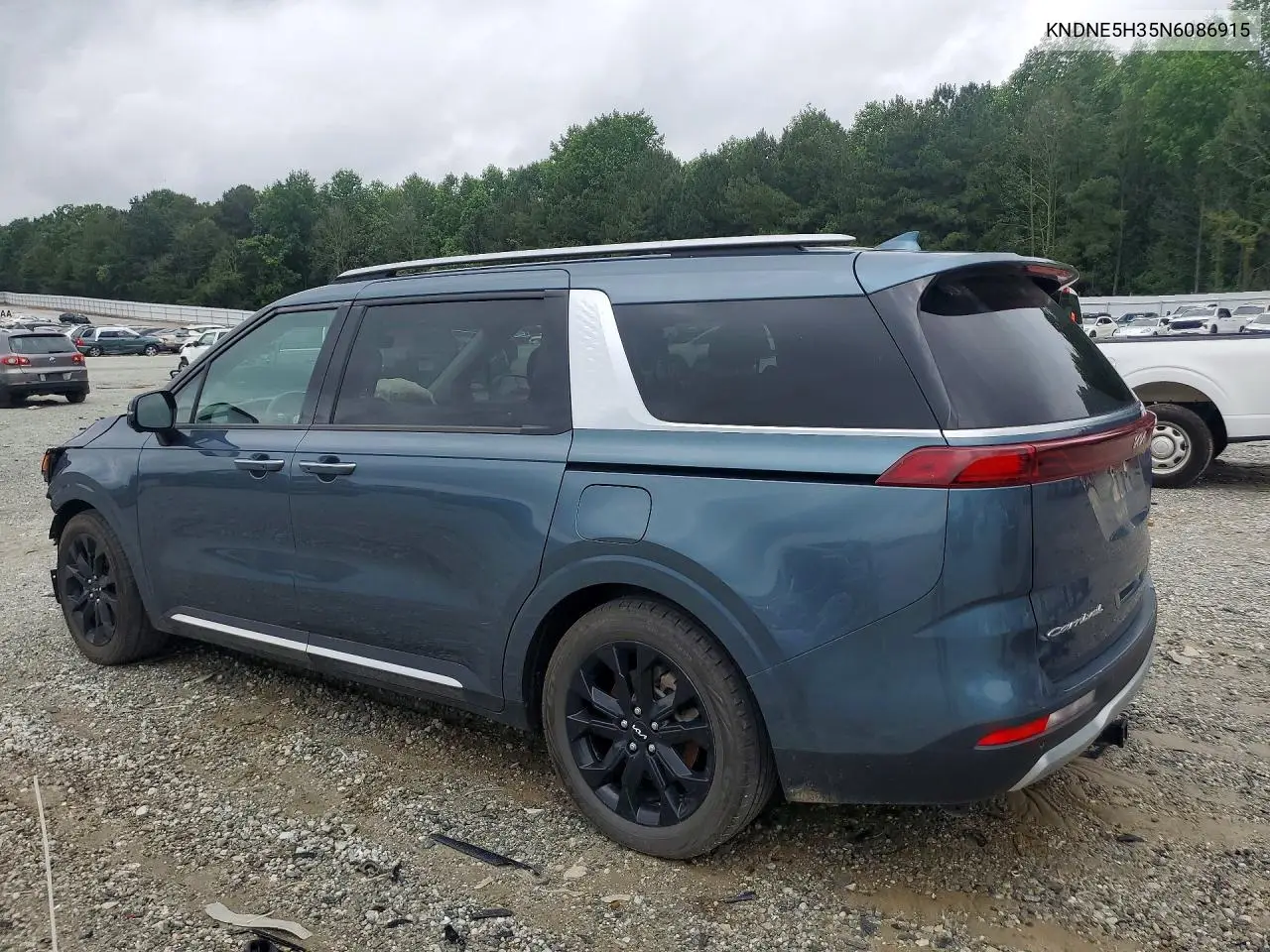2022 Kia Carnival Sx Prestige VIN: KNDNE5H35N6086915 Lot: 54634256