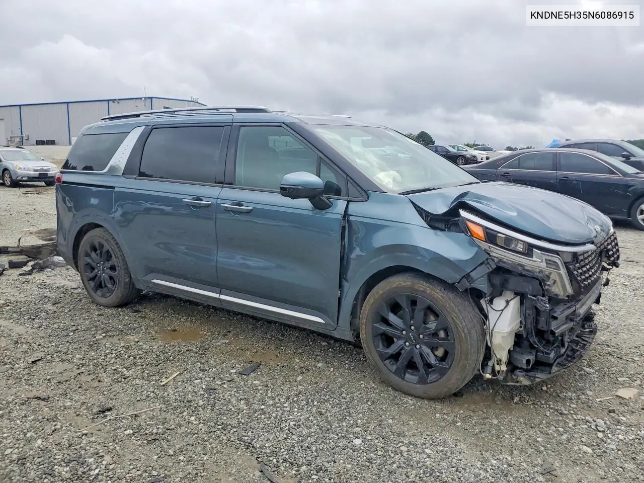 2022 Kia Carnival Sx Prestige VIN: KNDNE5H35N6086915 Lot: 54634256