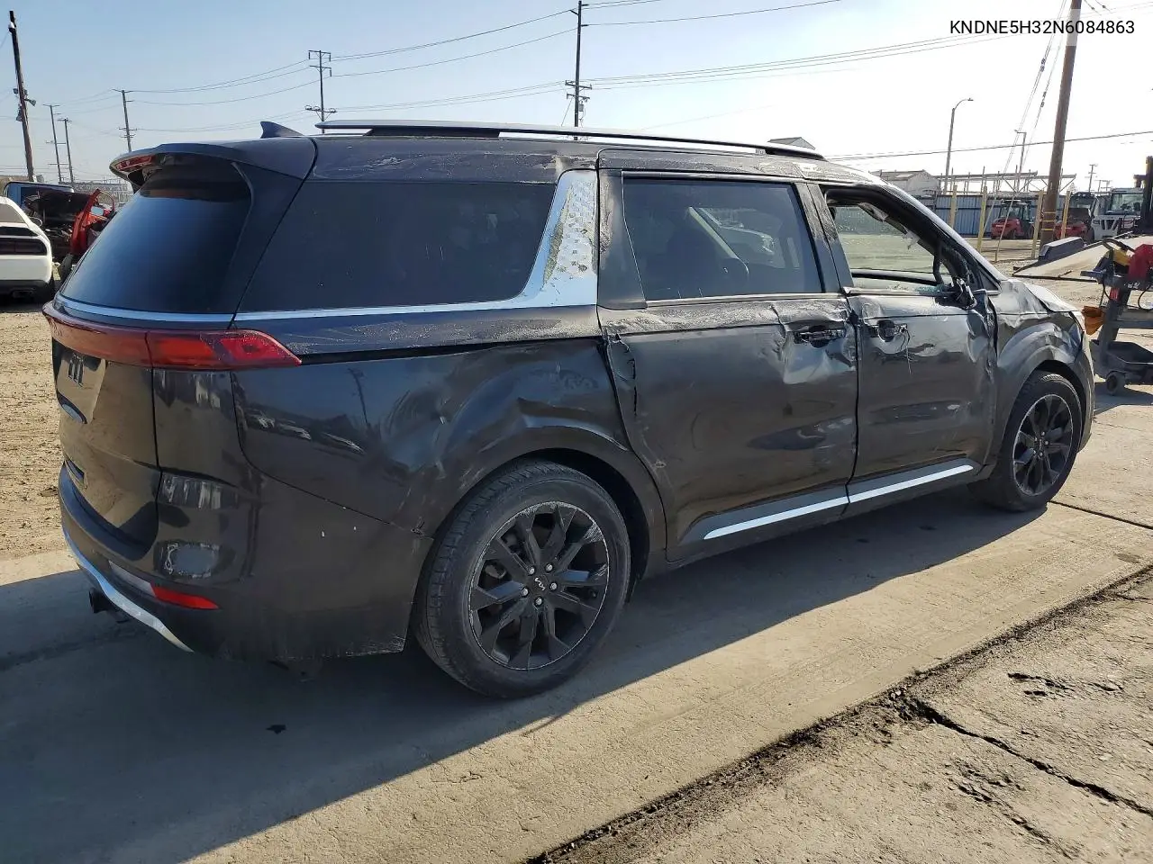2022 Kia Carnival Sx Prestige VIN: KNDNE5H32N6084863 Lot: 54637676