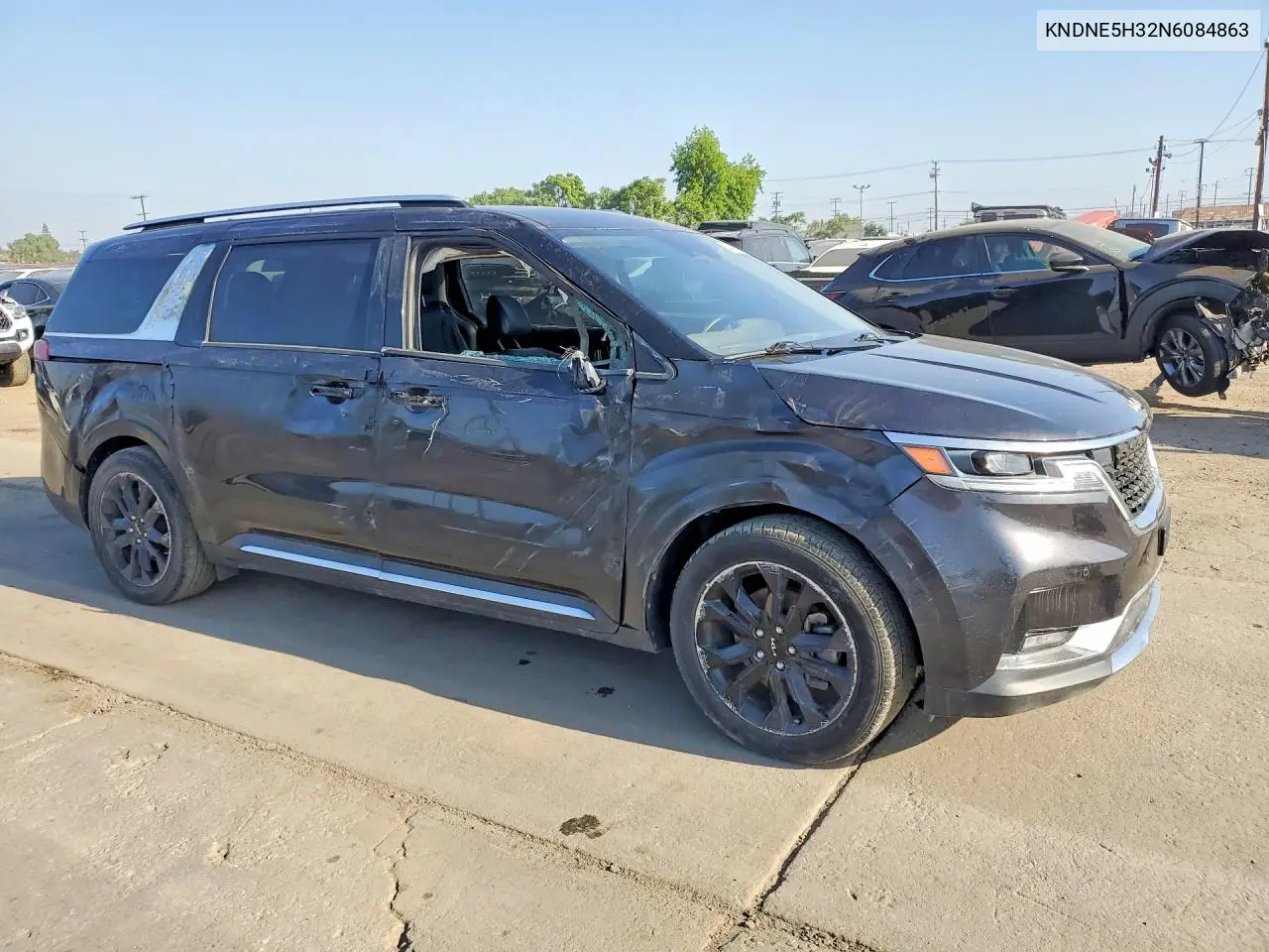 2022 Kia Carnival Sx Prestige VIN: KNDNE5H32N6084863 Lot: 54637676