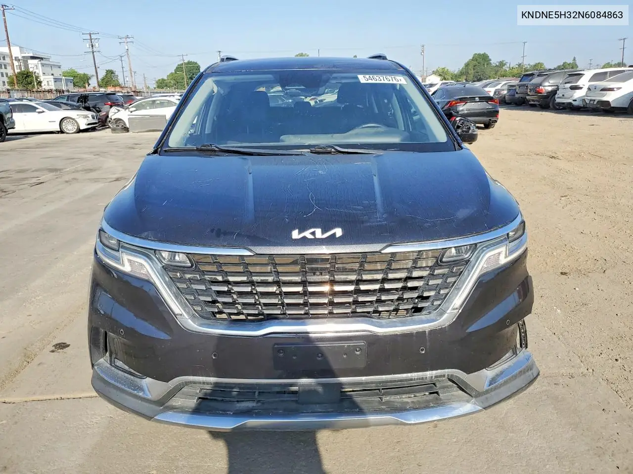 2022 Kia Carnival Sx Prestige VIN: KNDNE5H32N6084863 Lot: 54637676
