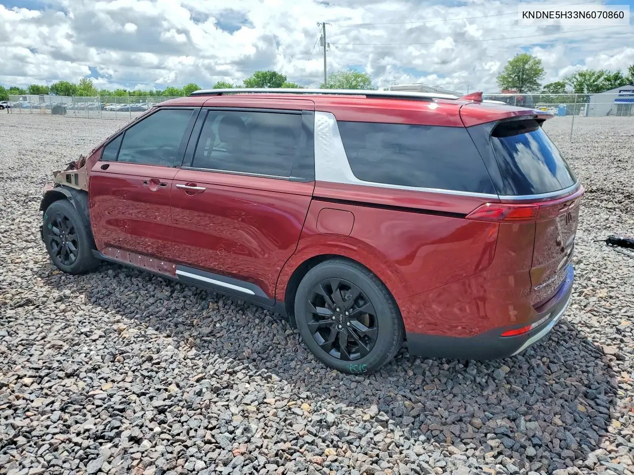 2022 Kia Carnival Sx Prestige VIN: KNDNE5H33N6070860 Lot: 54713136