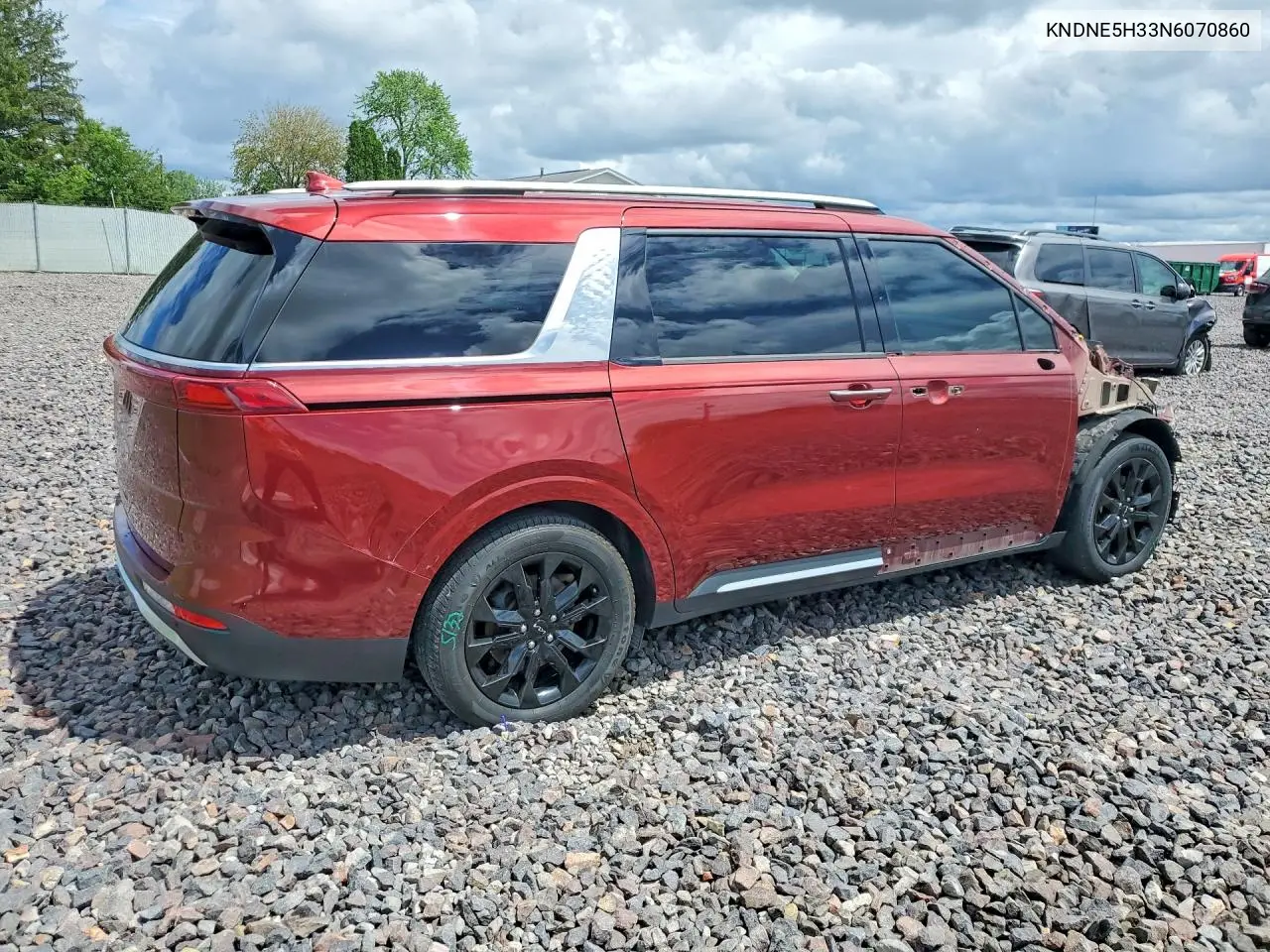 2022 Kia Carnival Sx Prestige VIN: KNDNE5H33N6070860 Lot: 54713136
