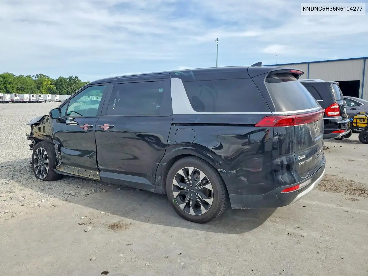 2022 Kia Carnival Ex VIN: KNDNC5H36N6104277 Lot: 55885816