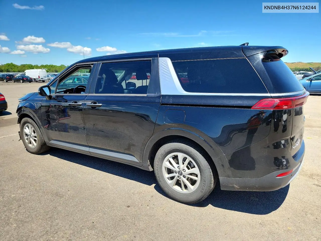 2022 Kia Carnival Lx VIN: KNDNB4H37N6124244 Lot: 57025086
