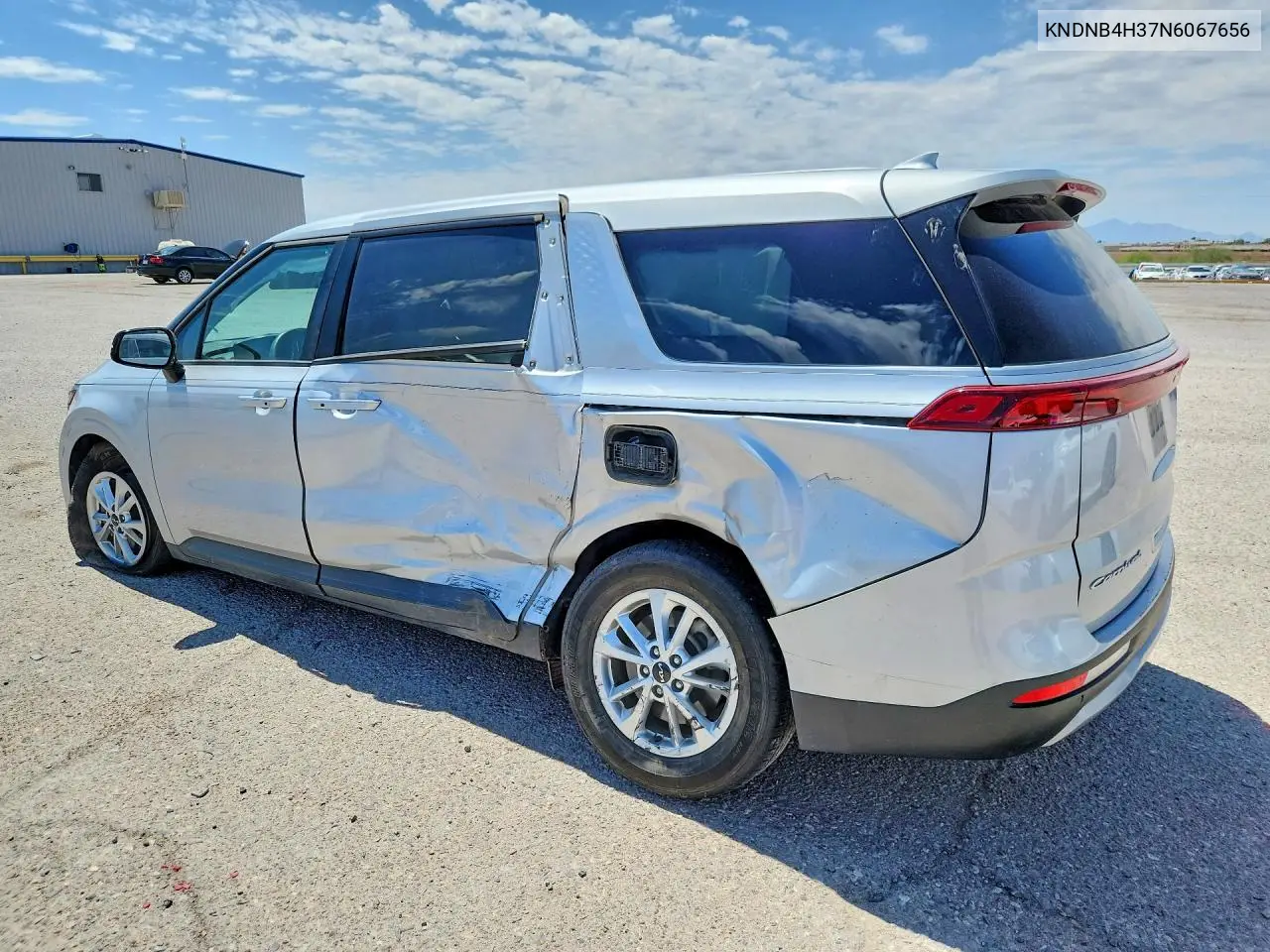 2022 Kia Carnival Lx VIN: KNDNB4H37N6067656 Lot: 57334616