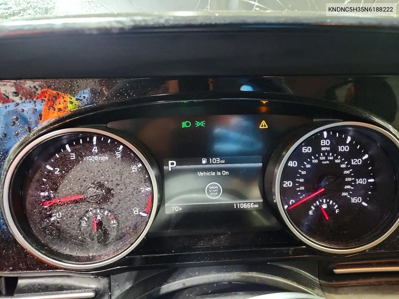 2022 Kia Carnival Ex VIN: KNDNC5H35N6188222 Lot: 57512616