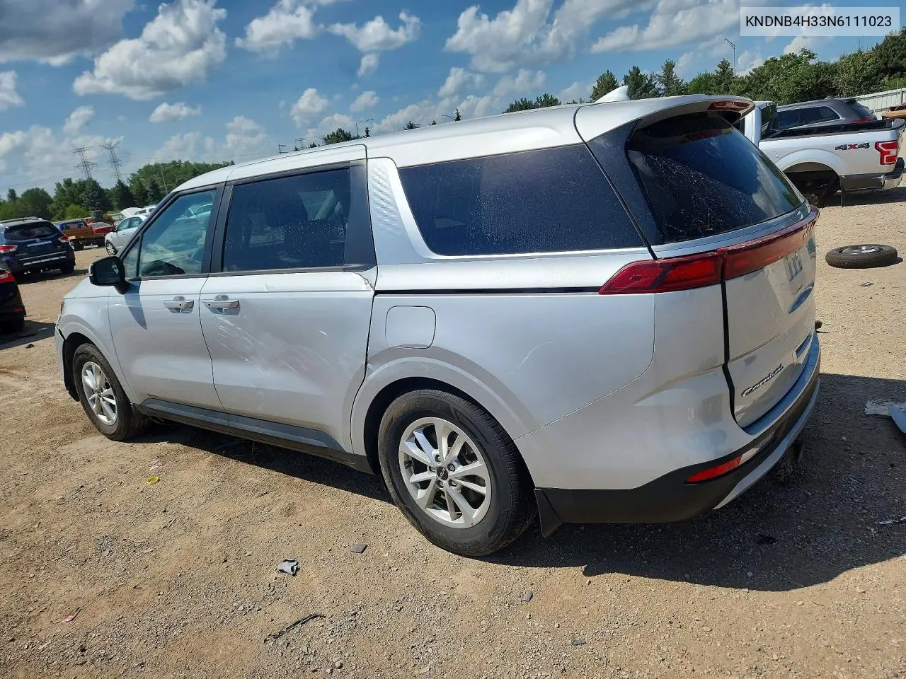 2022 Kia Carnival Lx VIN: KNDNB4H33N6111023 Lot: 59606906
