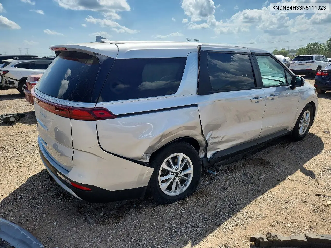 2022 Kia Carnival Lx VIN: KNDNB4H33N6111023 Lot: 59606906