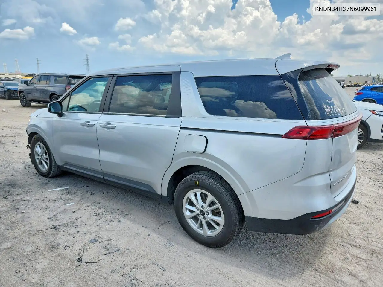 2022 Kia Carnival Lx VIN: KNDNB4H37N6099961 Lot: 60048606