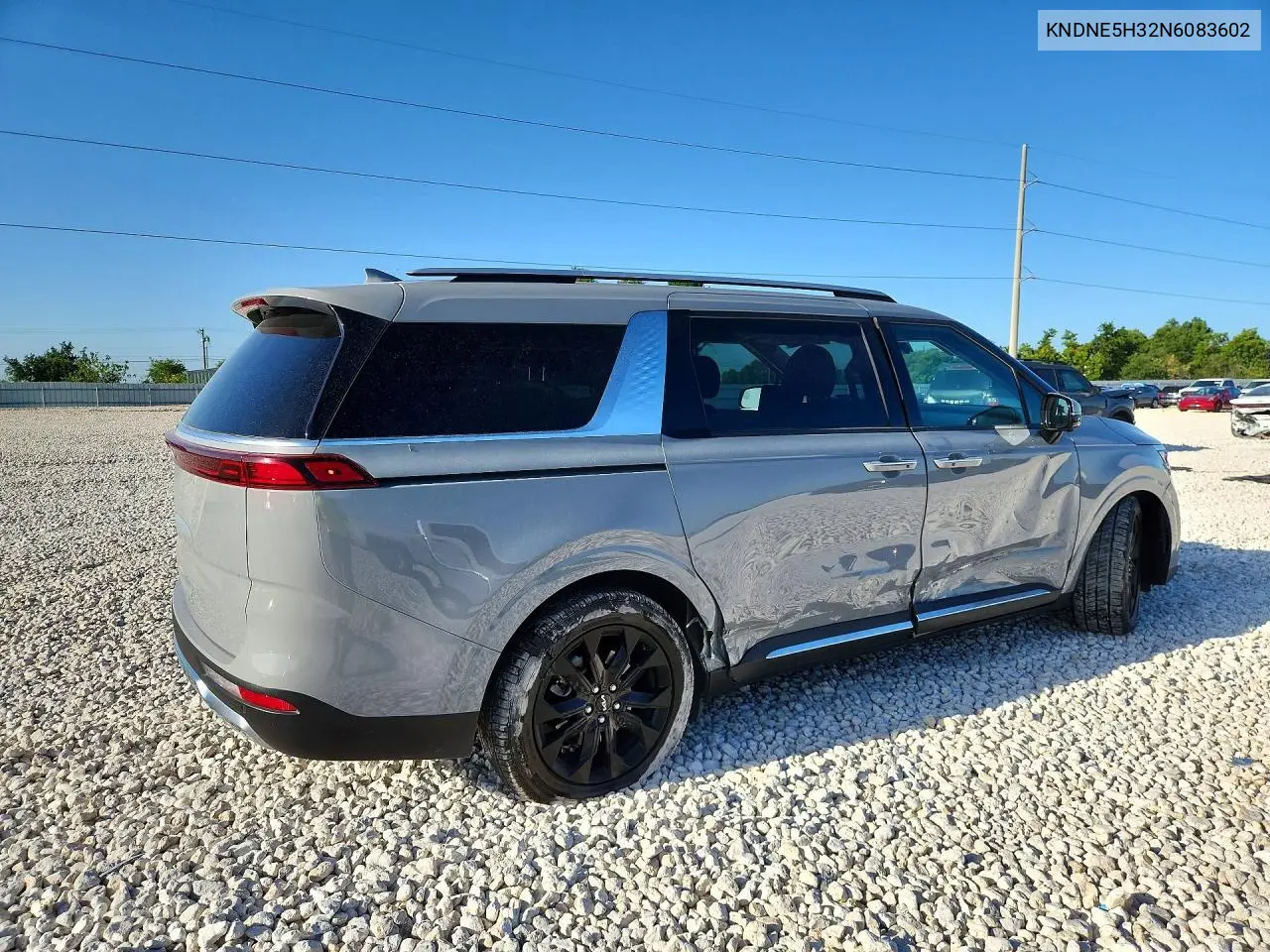2022 Kia Carnival Sx Prestige VIN: KNDNE5H32N6083602 Lot: 60267796