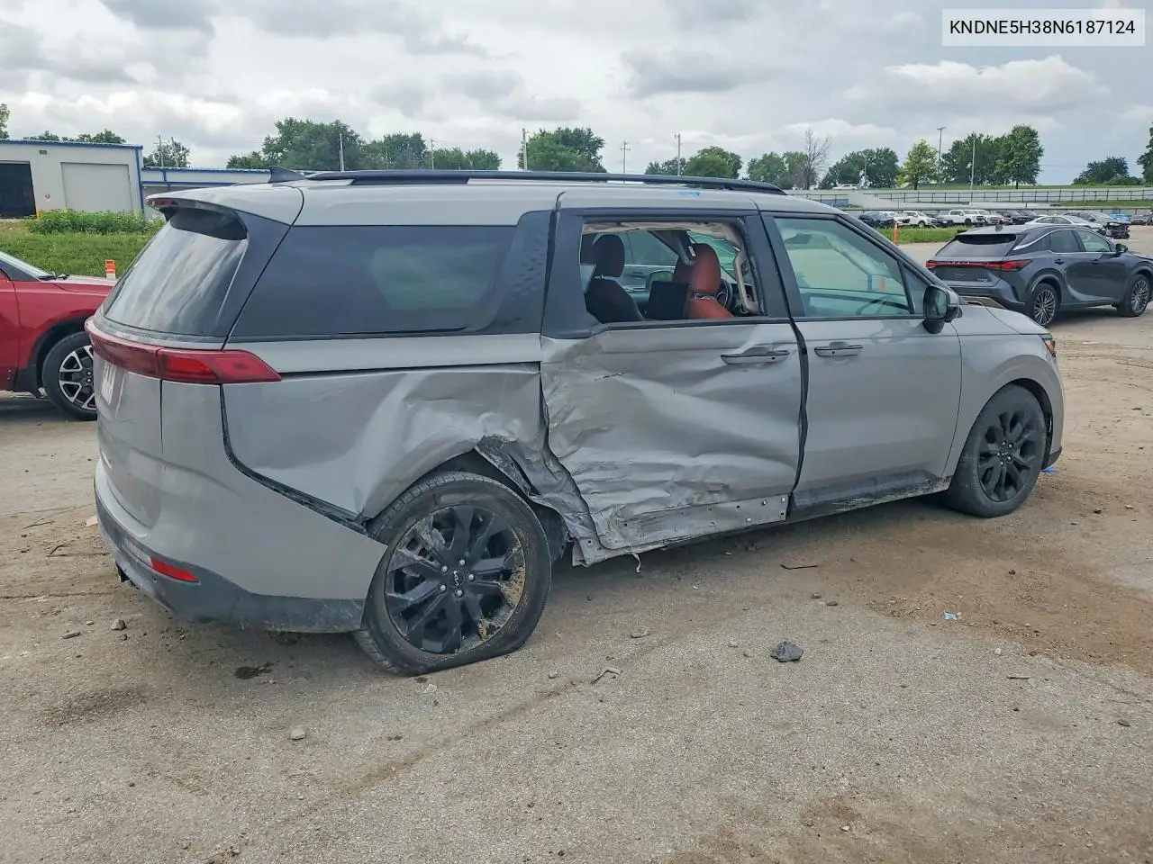 2022 Kia Carnival Sx Prestige VIN: KNDNE5H38N6187124 Lot: 60275086