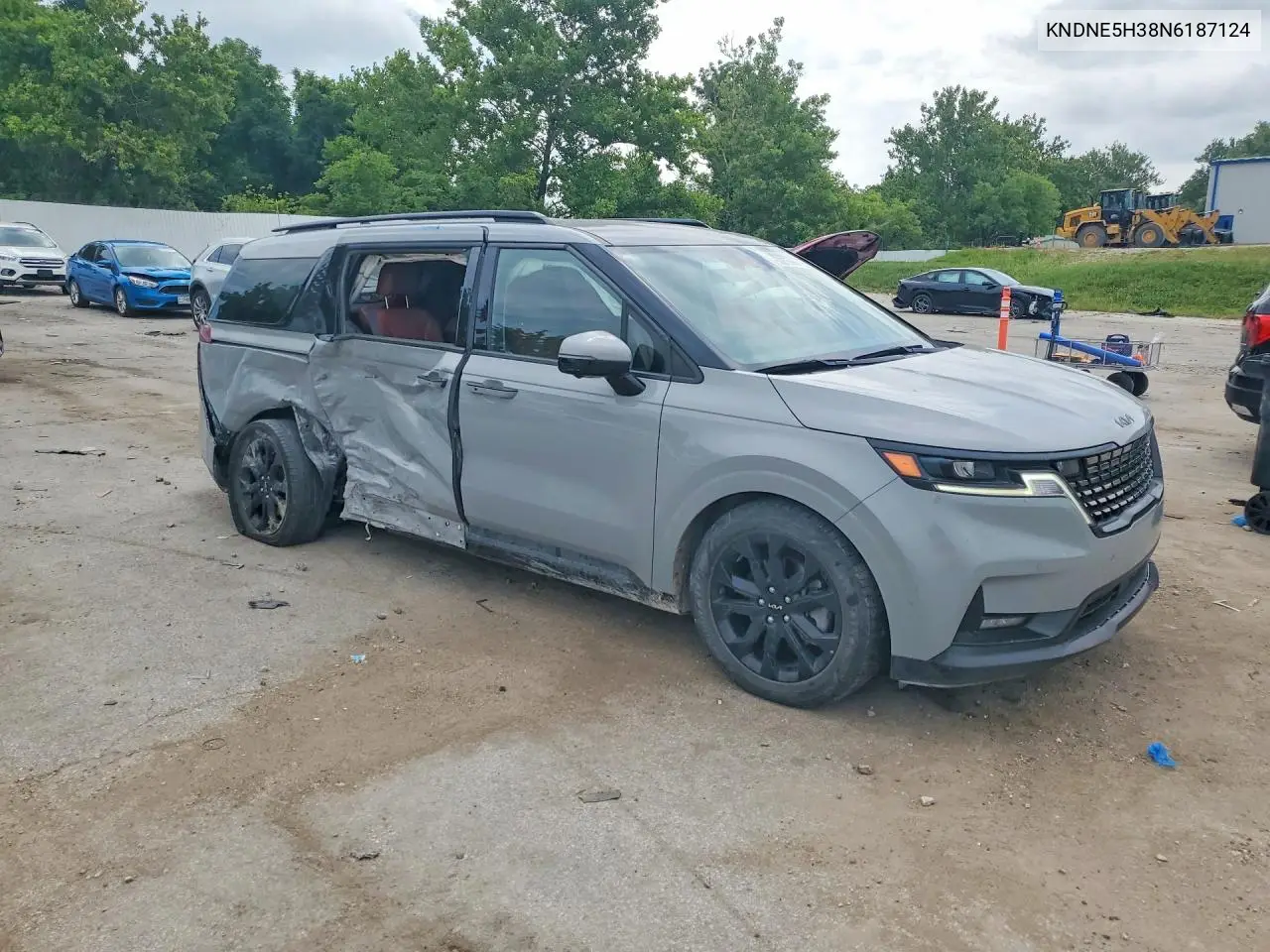 2022 Kia Carnival Sx Prestige VIN: KNDNE5H38N6187124 Lot: 60275086