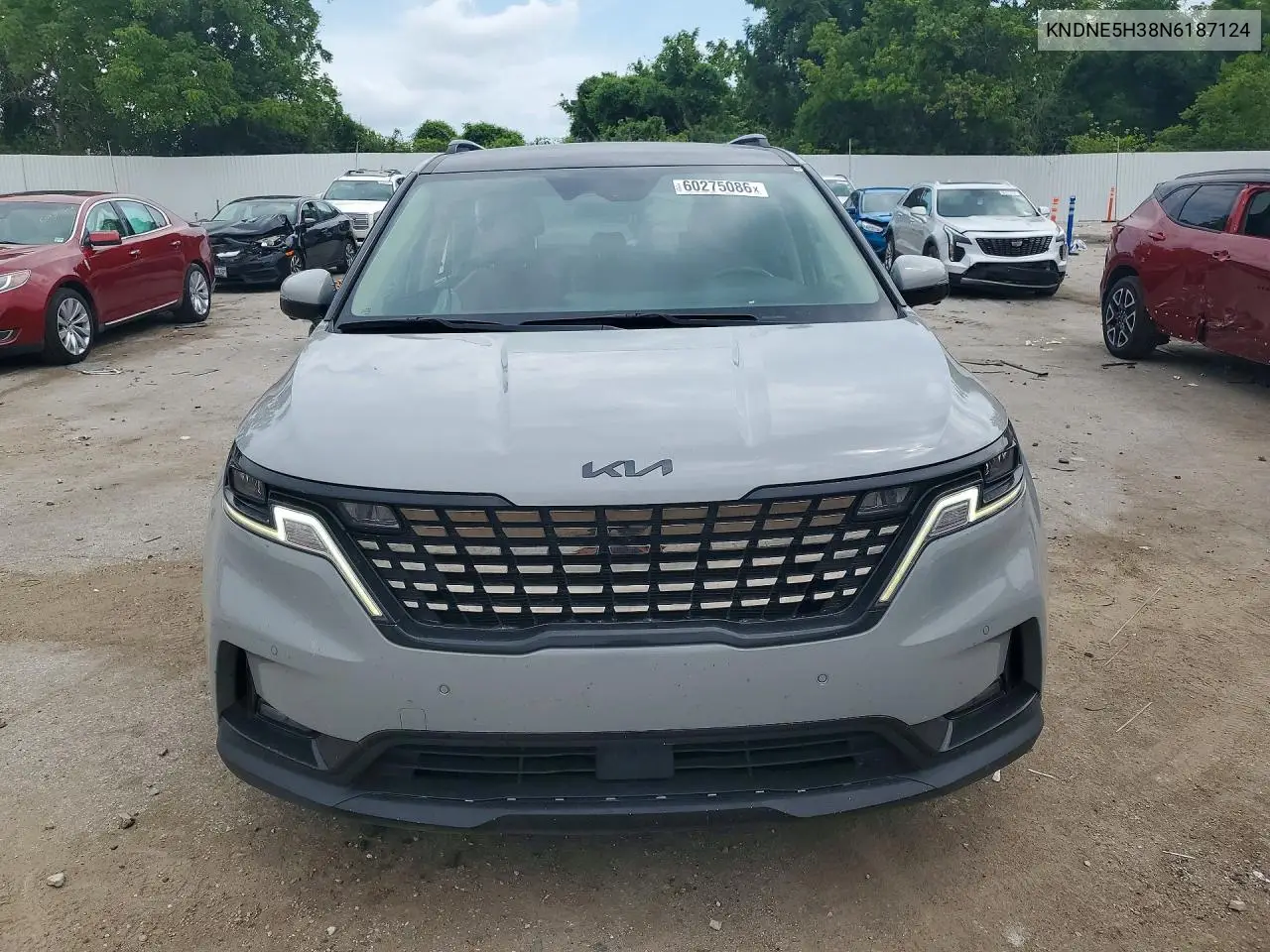 2022 Kia Carnival Sx Prestige VIN: KNDNE5H38N6187124 Lot: 60275086