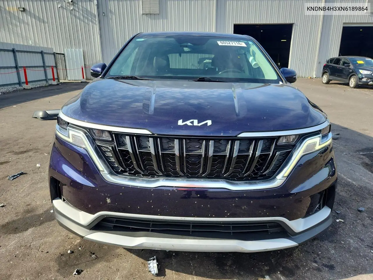 2022 Kia Carnival Lx VIN: KNDNB4H3XN6189864 Lot: 60527116