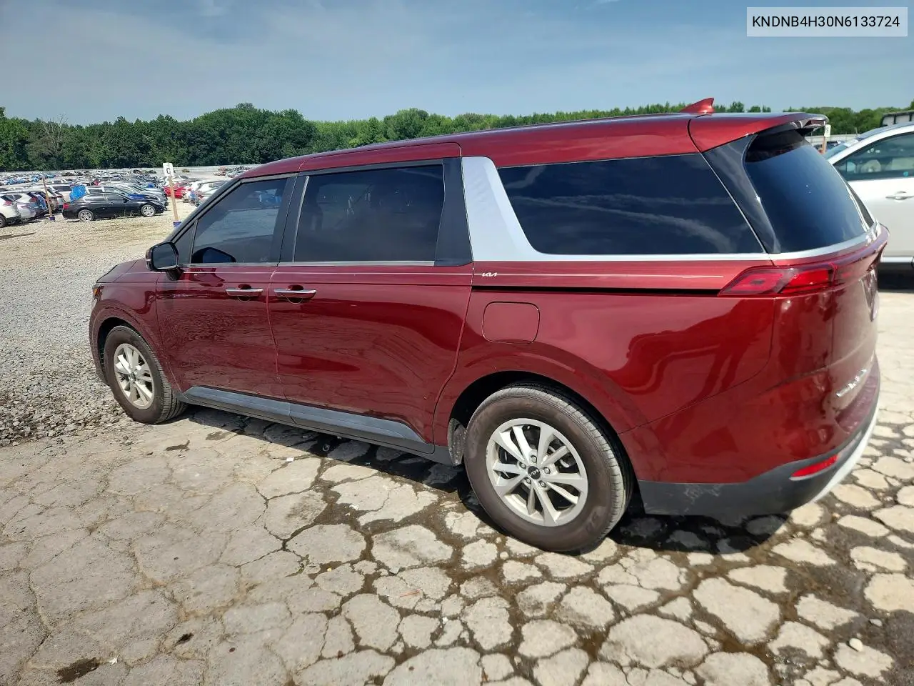 2022 Kia Carnival Lx VIN: KNDNB4H30N6133724 Lot: 61678726