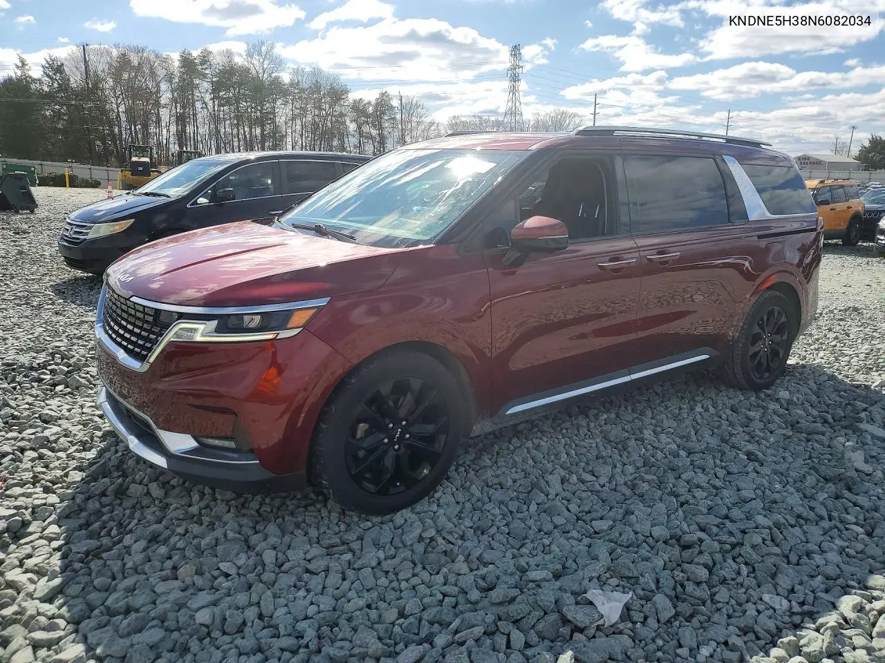 2022 Kia Carnival Sx Prestige VIN: KNDNE5H38N6082034 Lot: 78040645