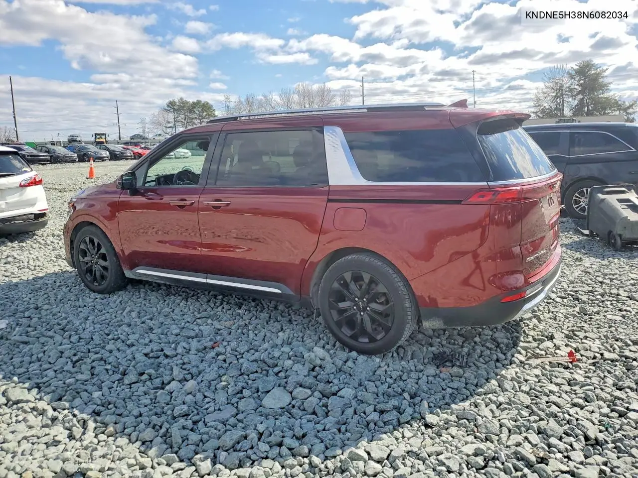 2022 Kia Carnival Sx Prestige VIN: KNDNE5H38N6082034 Lot: 78040645
