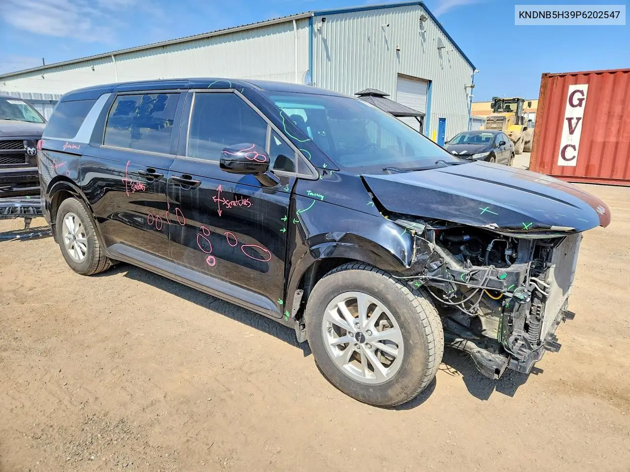 2023 Kia Carnival Lx VIN: KNDNB5H39P6202547 Lot: 50124316