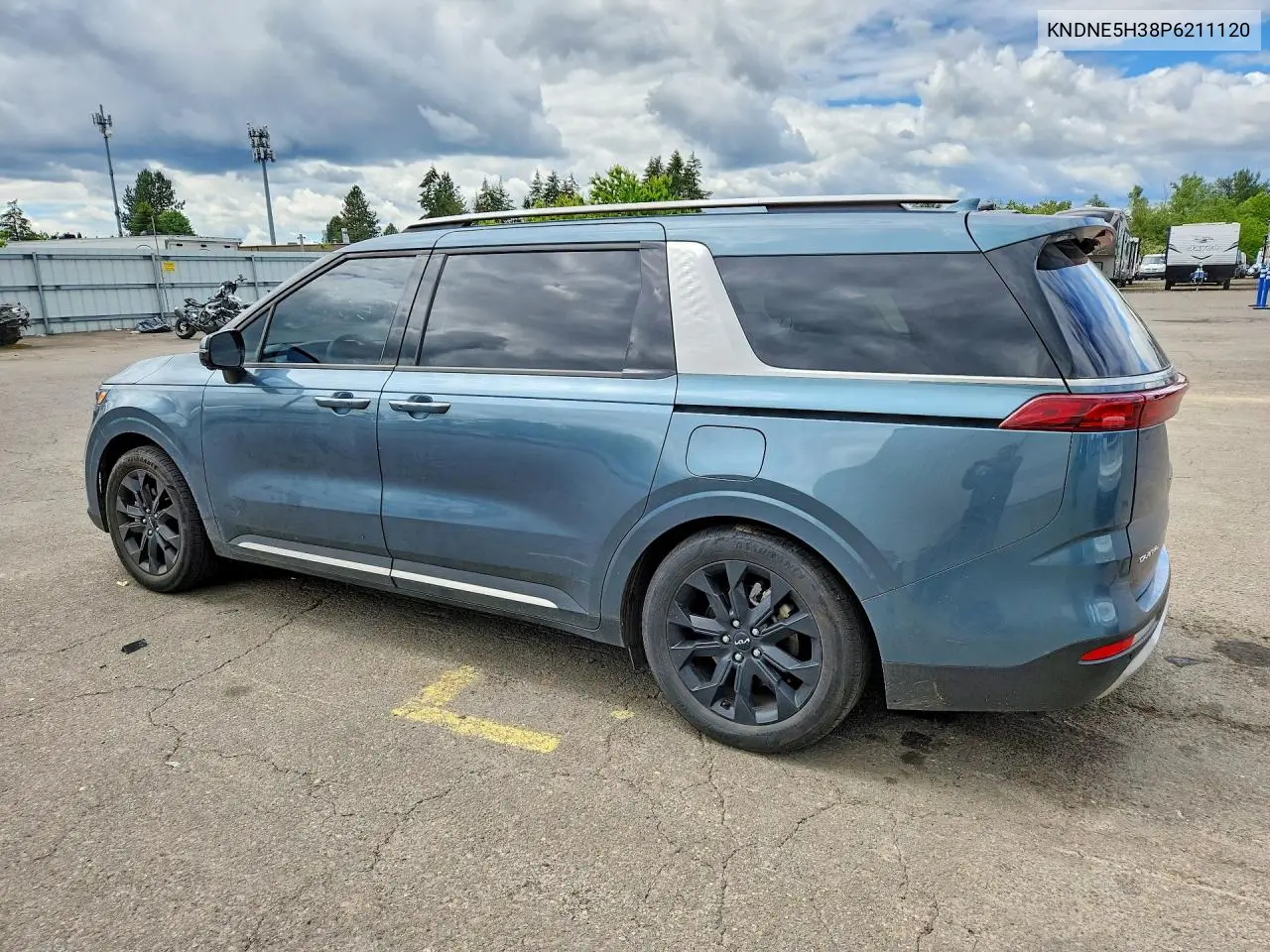 2023 Kia Carnival Sx VIN: KNDNE5H38P6211120 Lot: 54282006