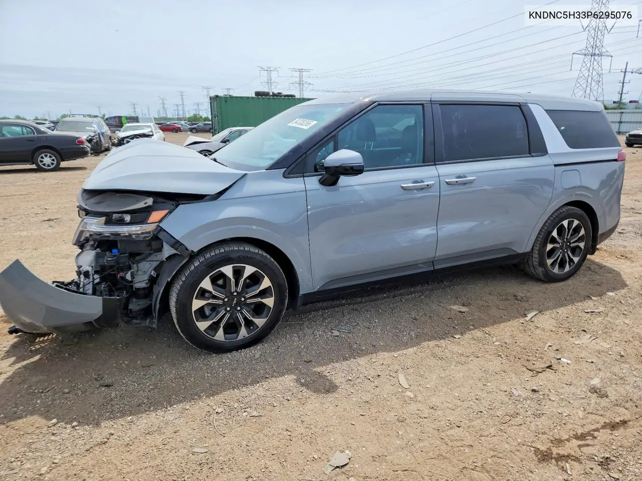 2023 Kia Carnival Ex VIN: KNDNC5H33P6295076 Lot: 54703266