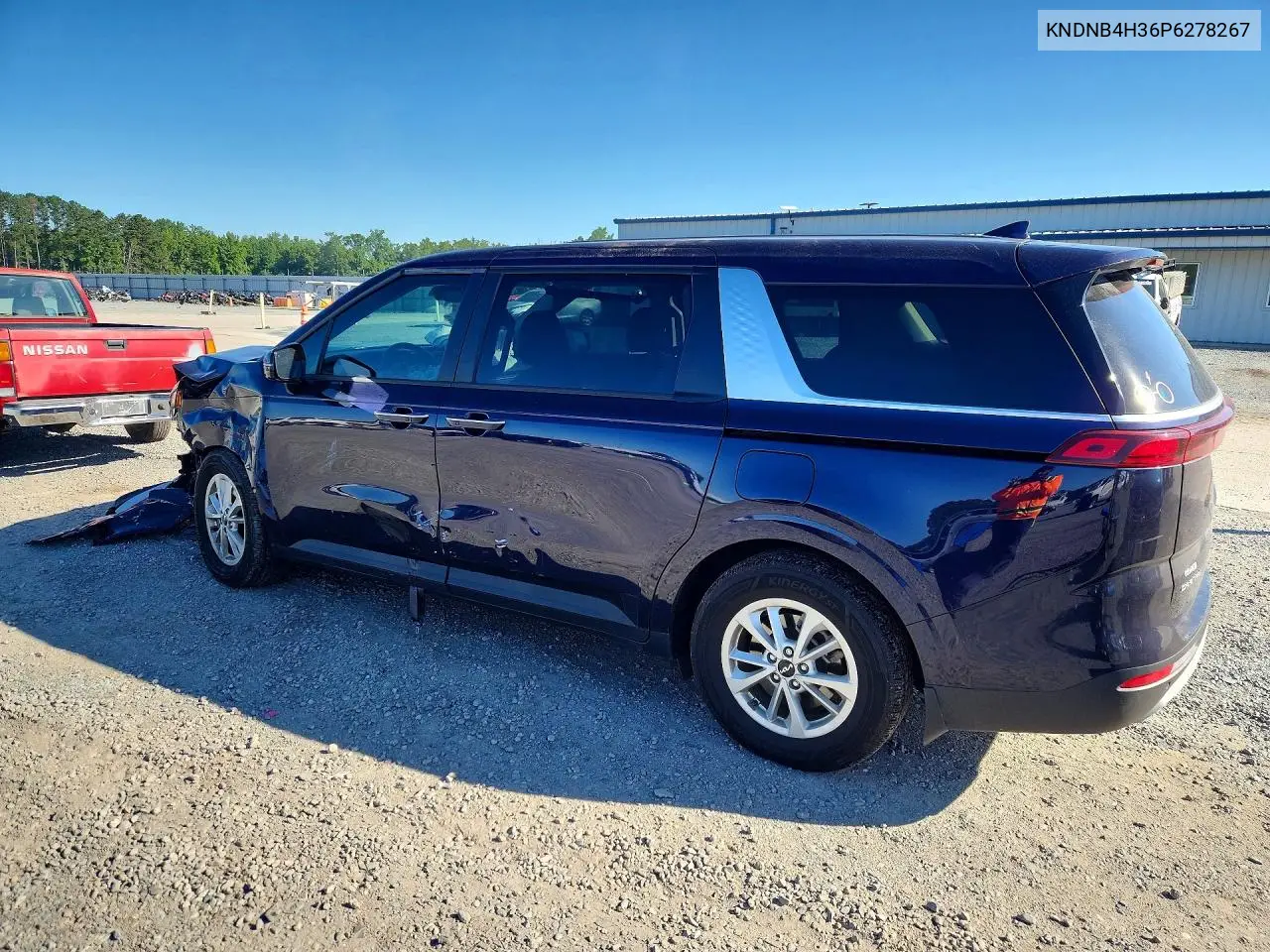 2023 Kia Carnival Lx VIN: KNDNB4H36P6278267 Lot: 55678566