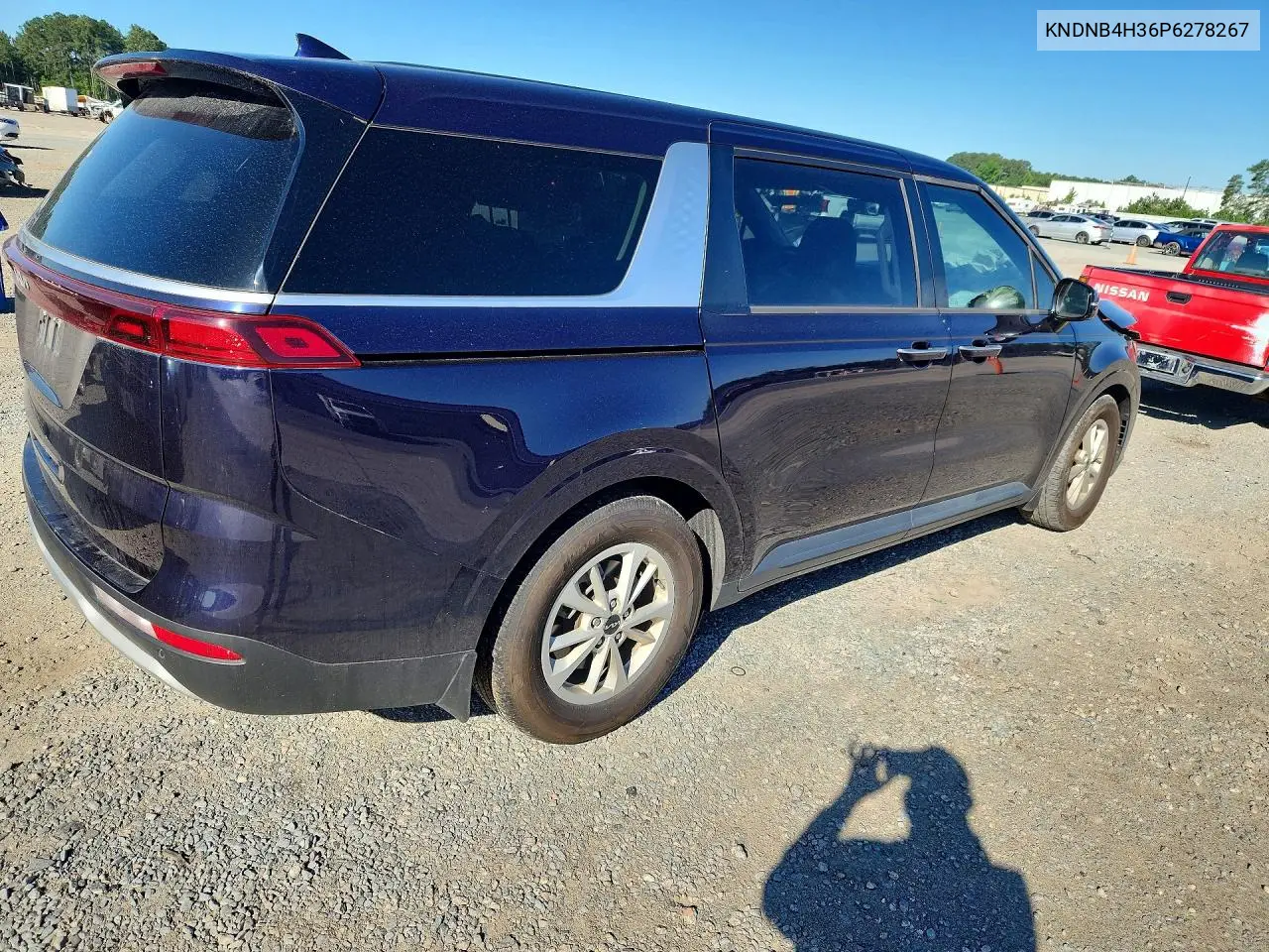 2023 Kia Carnival Lx VIN: KNDNB4H36P6278267 Lot: 55678566