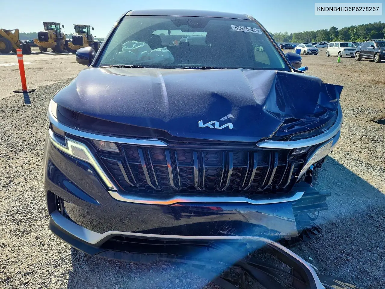 2023 Kia Carnival Lx VIN: KNDNB4H36P6278267 Lot: 55678566