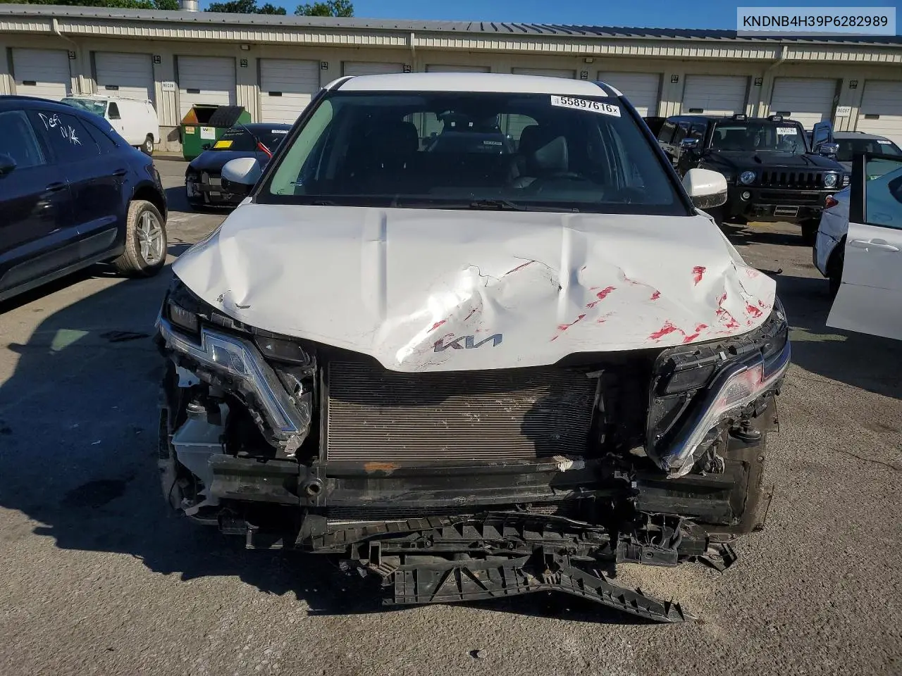 2023 Kia Carnival Lx VIN: KNDNB4H39P6282989 Lot: 55897616